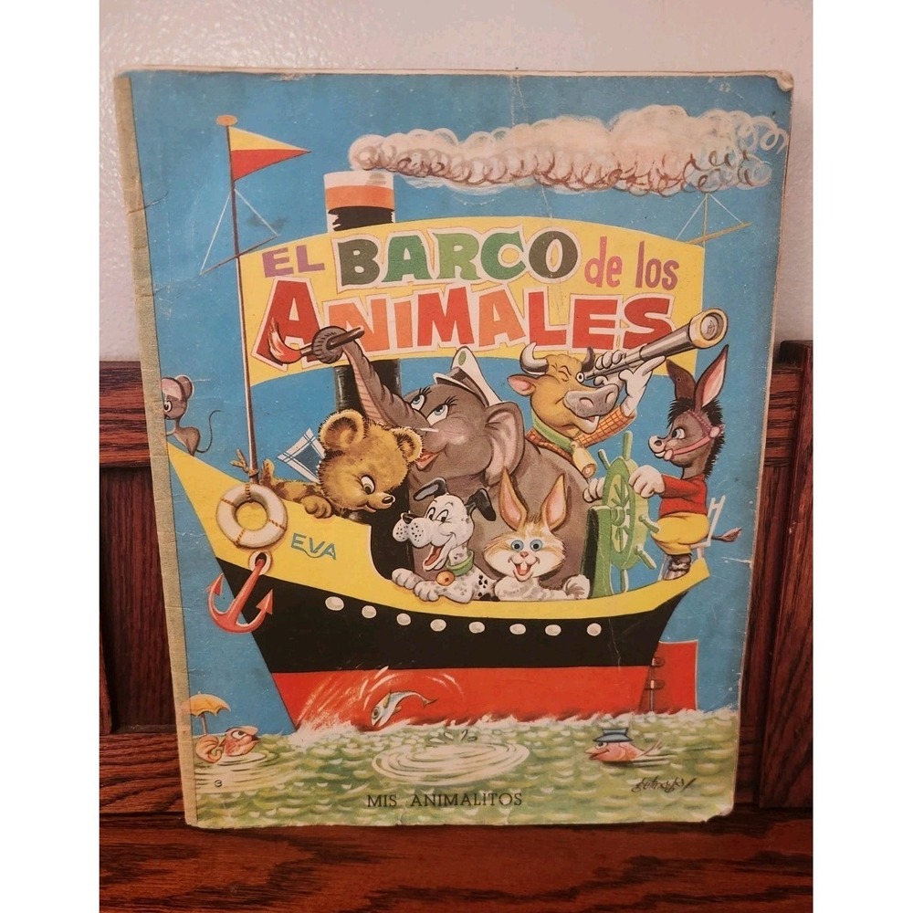 Vintage El Barco De Los Animales Mis‎ Animalitos 1964 Rare